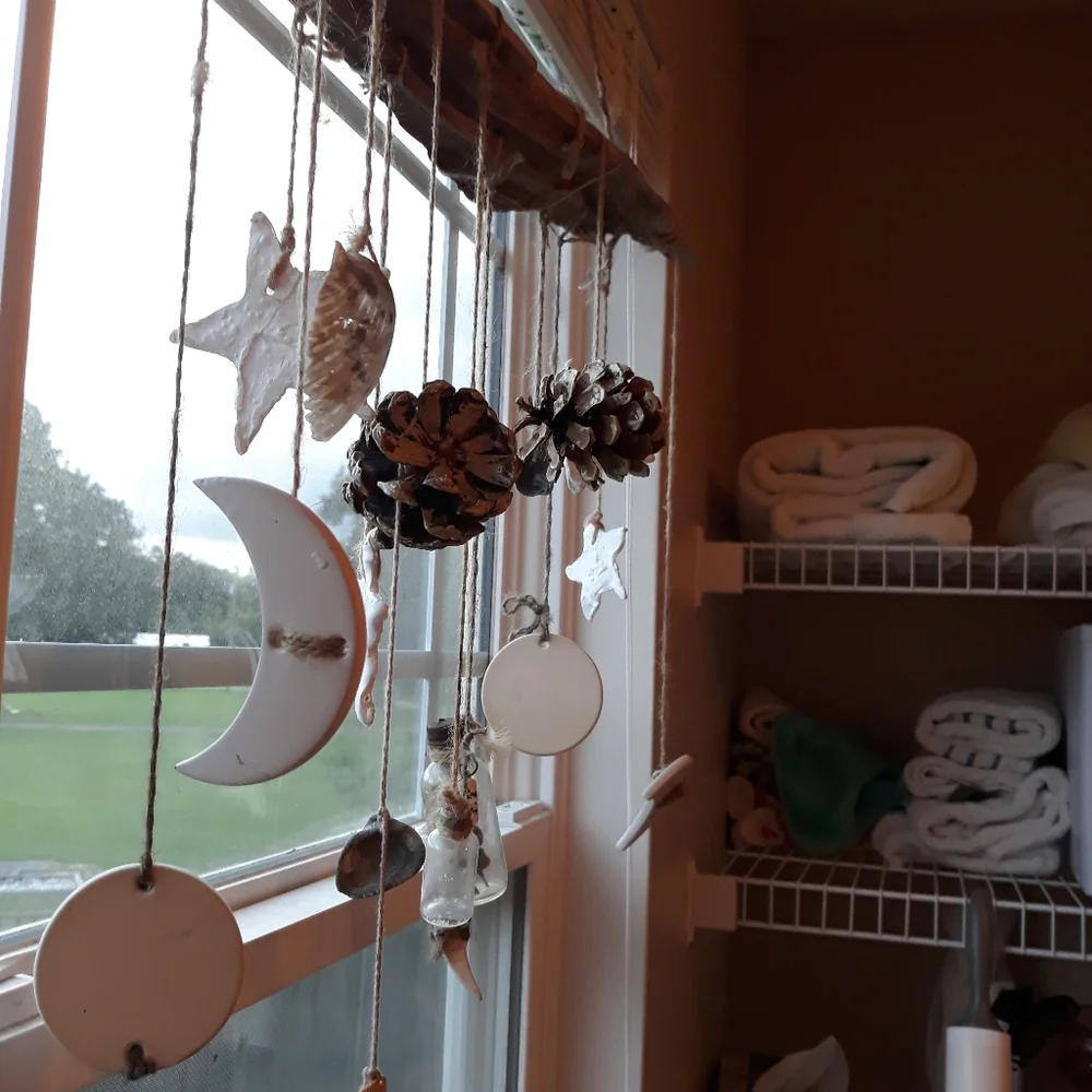 Driftwood wind chime